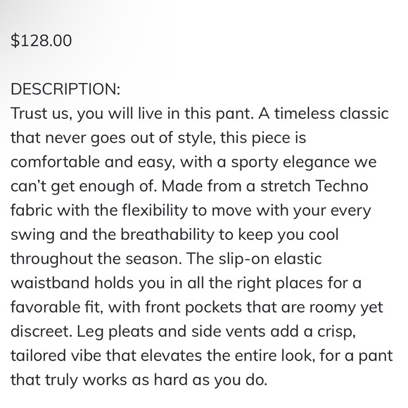 Swing Control Masters Ankle Pant Elasticized Waist W/Tummy Control Beige Size 12 - Picture 14 of 16